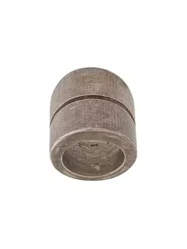 Кольцо Crevice Parts of Four, металлик