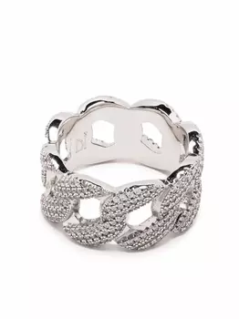 Кольцо Cuban DARKAI, серебряный