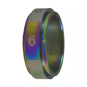 Кольцо для игральных костей - Радуга, размер 12 (d6), Dice Rings - d6