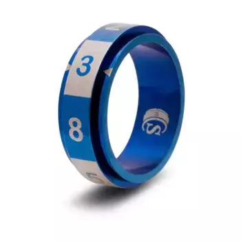 Кольцо для игральных костей - синее, размер 14 (d8), Dice Rings - d8