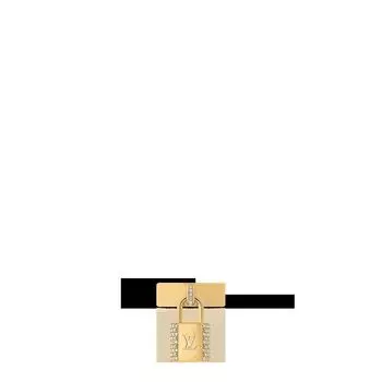 Кольцо для навесного замка LV Louis Vuitton, золотой