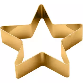 Кольцо для салфеток ECHTWERK, (набор, 4 шт.), набор подставок для салфеток, пряжки для салфеток, дизайн звезды, из нержавеющей стали, цвет goldfarben