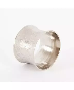 Кольцо для салфеток из матового металла, набор из 4 шт Saro Lifestyle, серебро