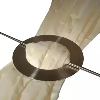 Кольцо для штор Liedeco «украшение», (1 шт.), цвет edelstahlfarben