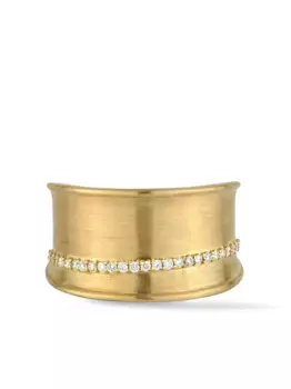 Кольцо Dune из желтого золота с бриллиантами Lark & Berry, золотой