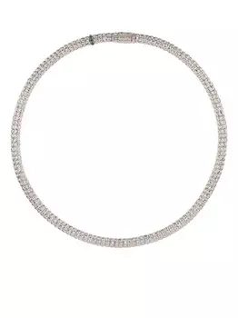 Кольцо Enigma из белого золота с изумрудом Officina Bernardi, серебряный