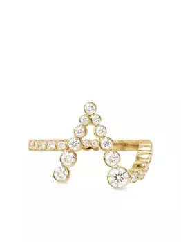 Кольцо Ensemble Coeur A из желтого золота Sophie Bille Brahe, золотой