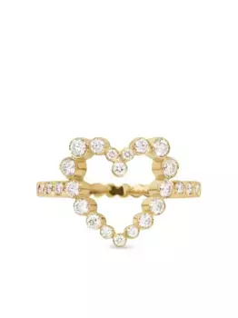 Кольцо Ensemble Coeur Heart из желтого золота Sophie Bille Brahe, золотой