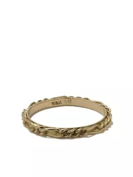 Кольцо Figaro Chain из желтого золота Wouters & Hendrix Gold, золотой