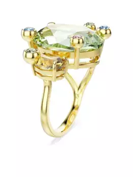 Кольцо Gemma Swarovski, золотой