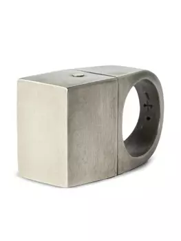 Кольцо Geo из стерлингового серебра Parts of Four, серебряный