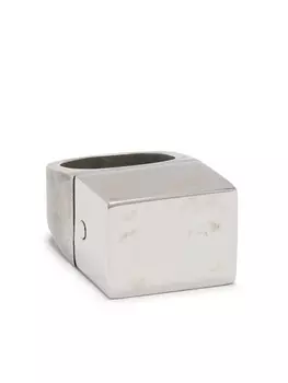 Кольцо Geo Parts of Four, металлик