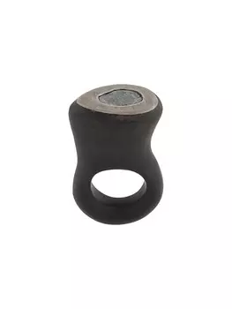 Кольцо Giant Roman Parts of Four, черный