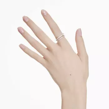 Кольцо гиперболы Swarovski