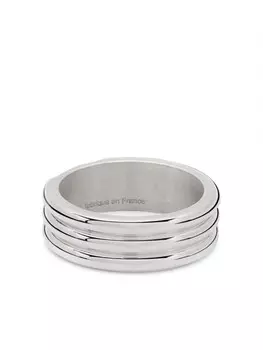 Кольцо Gordon Band из стерлингового серебра 9 г Le Gramme, серебряный