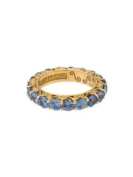 Кольцо Heritage из желтого золота с сапфиром Dolce & Gabbana, золотой