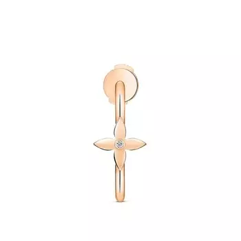 Кольцо Idylle Blossom Small, розовое золото и бриллианты, 1 шт. Louis Vuitton, розовый