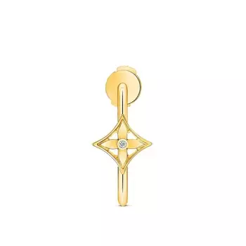 Кольцо Idylle Blossom Small, желтое золото и бриллианты, 1 шт. Louis Vuitton, золотой
