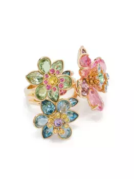 Кольцо Idyllia Swarovski, золотой