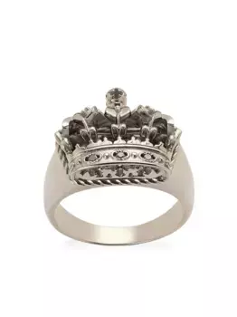 Кольцо из белого золота с бриллиантами DOLCE & GABBANA, белый