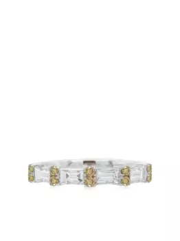 Кольцо из белого золота с бриллиантами HYT Jewelry, серебяный