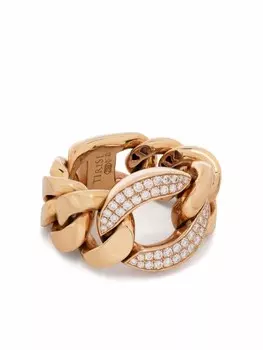 Кольцо из розового золота с бриллиантами Tirisi, розовый