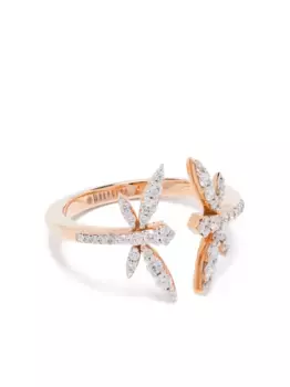 Кольцо из розового золота с бриллиантами Anapsara, розовый