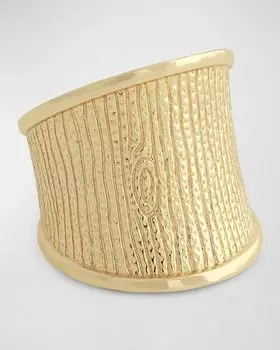 Кольцо из зачарованной лесной коры Anabel Aram Jewelry, цвет Gold