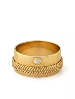 Кольцо Jil N°3 из желтого золота с бриллиантами Pascale Monvoisin, золотой