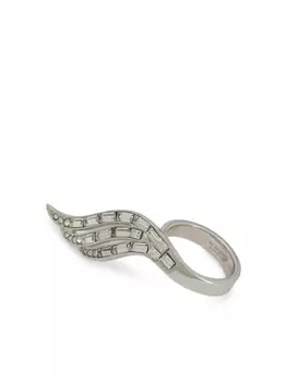 Кольцо Jil Sander Angel Wing, серебряный