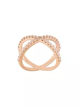 Кольцо Katia из розового золота с бриллиантами ALINKA, металлик