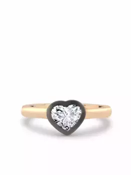 Кольцо Legacy из розового и белого золота с бриллиантами Pragnell, розовый