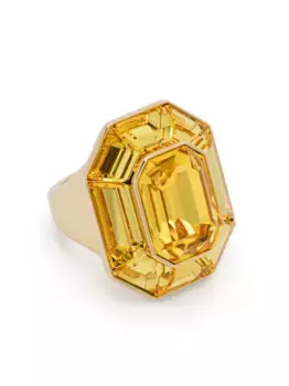 Кольцо Lucent Swarovski, желтый