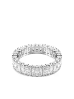Кольцо Matrix Swarovski, серебяный