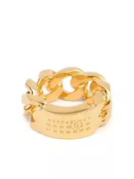 Кольцо Minimal MM6 Maison Margiela, золотой
