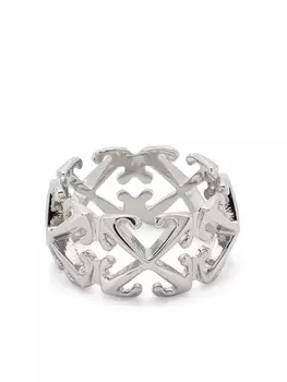Кольцо Multi-Arrow Off-White, серебряный