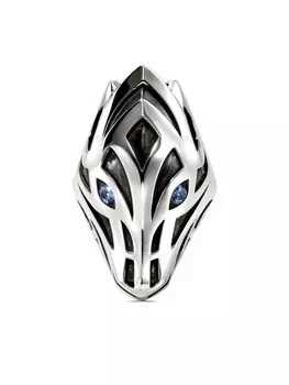 Кольцо Naga из стерлингового серебра с сапфиром John Hardy, серебряный