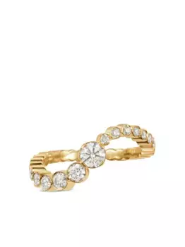 Кольцо Ocean Sky из желтого золота с бриллиантами Sophie Bille Brahe, золотой