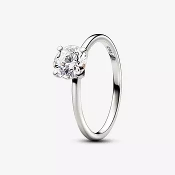Кольцо Pandora Era Lab-Grown Diamond, 1,00 карат, белое золото/бриллиант
