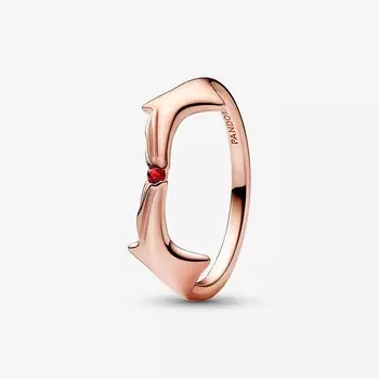 Кольцо Pandora Marvel Scarlet Witch, розовое золото