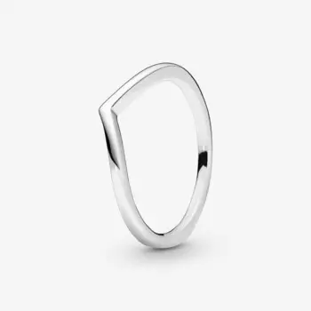 Кольцо Pandora Timeless Polished Wishbone, серебро