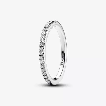 Кольцо Pandora Timeless Sparkling Band, серебро