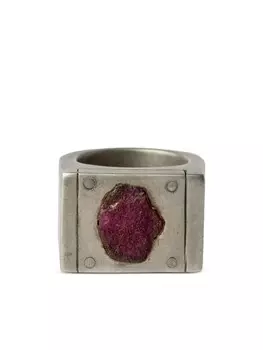 Кольцо пластинчатое Parts of Four, серебряный