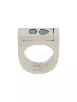 Кольцо Plate Parts of Four, серебряный