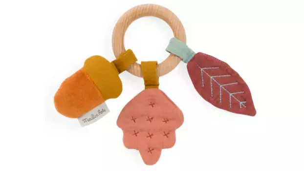 Кольцо-погремушка Fantasy4Kids дуб Aprs la pluie от Moulin Roty