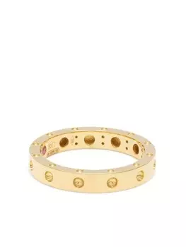 Кольцо Pois Moi из розового золота Roberto Coin, желтый