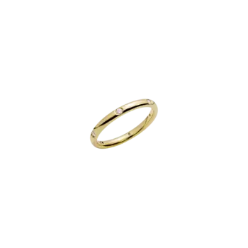 Кольцо Pomellato Lucciole из желтого золота с бриллиантами