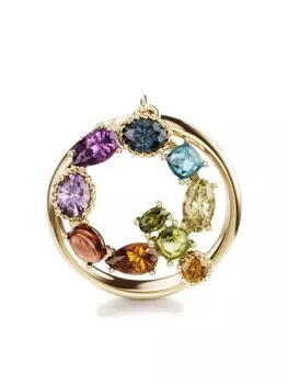 Кольцо Rainbow Alphabet Q из желтого золота Dolce & Gabbana, золотой