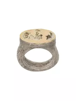 Кольцо Roman Parts of Four, металлик