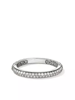 Кольцо с бриллиантами Essential John Hardy, серебряный